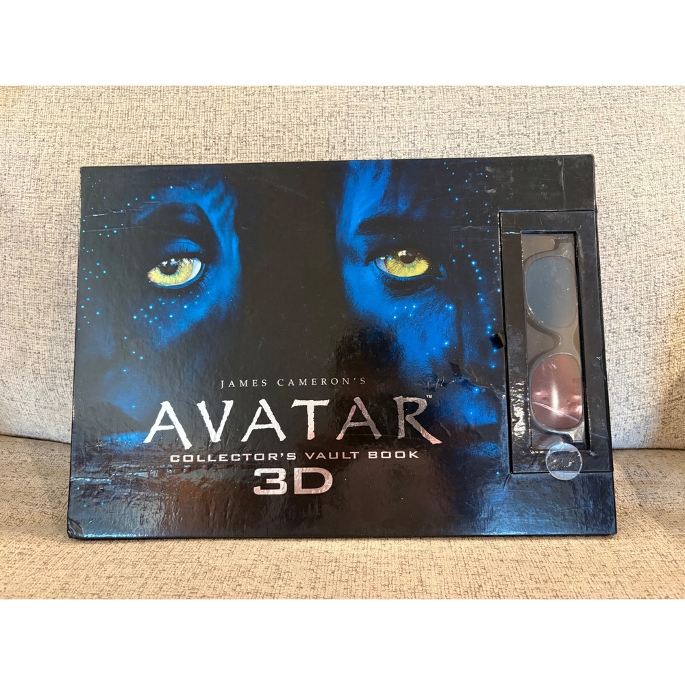 James Cameron's Avatar Collector's Vault Book 3D with Glasses Whitman Publishing